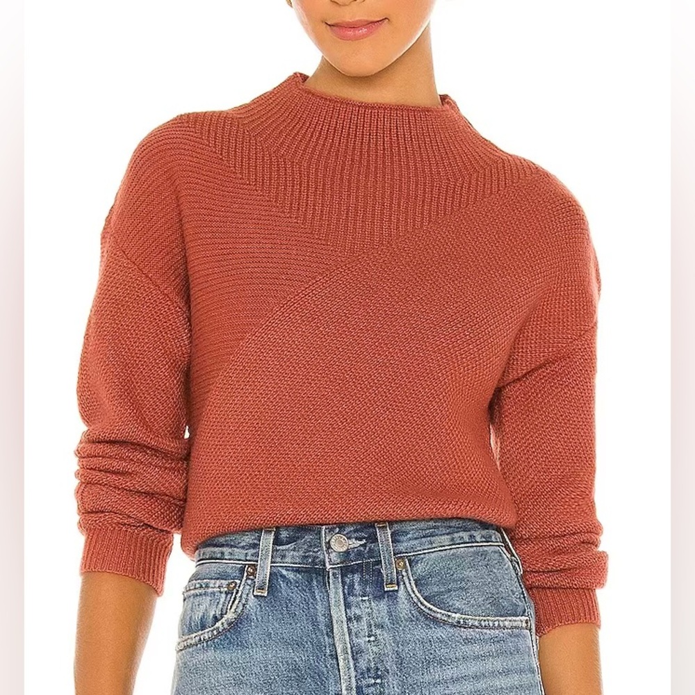 heartloom mock neck estelle sweater | revolve anthropologie | size small